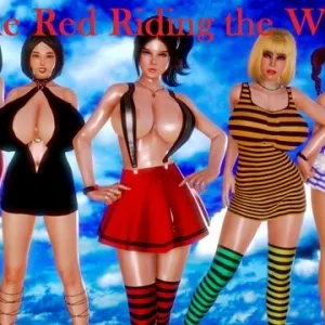 Little Red Riding The Wood